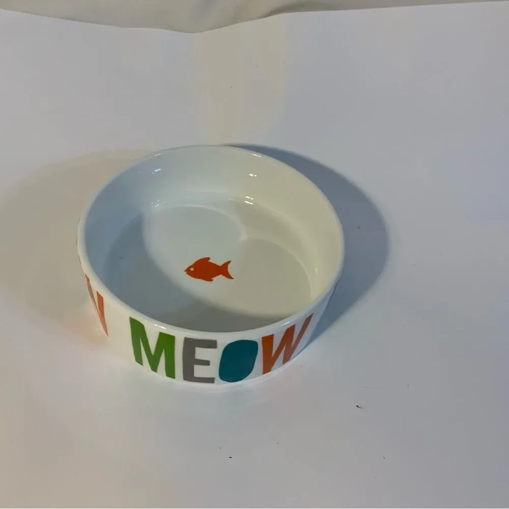 Fringe Studio Ceramic Cat Bowl Dish 5